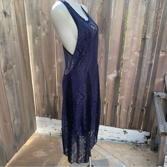 Free People Miracle Lace Midi dress size large - Picture 8 of 10